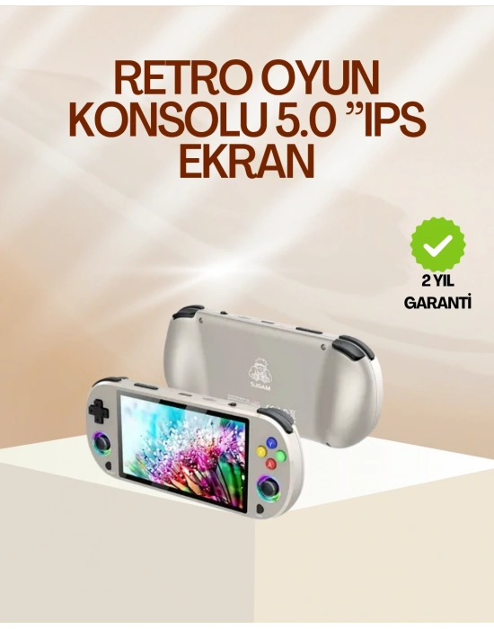 ® 5 IPS Ekranlı Taşınabilir Oyun Konsolu