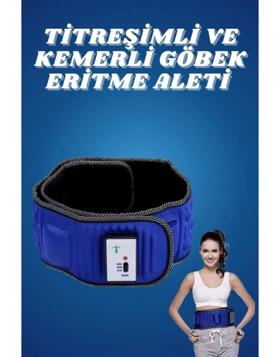 ® 5 Motorlu Titreşimli Masaj Aleti Göbek Kemeri Selülit Cihazı Eritme Zayıflama