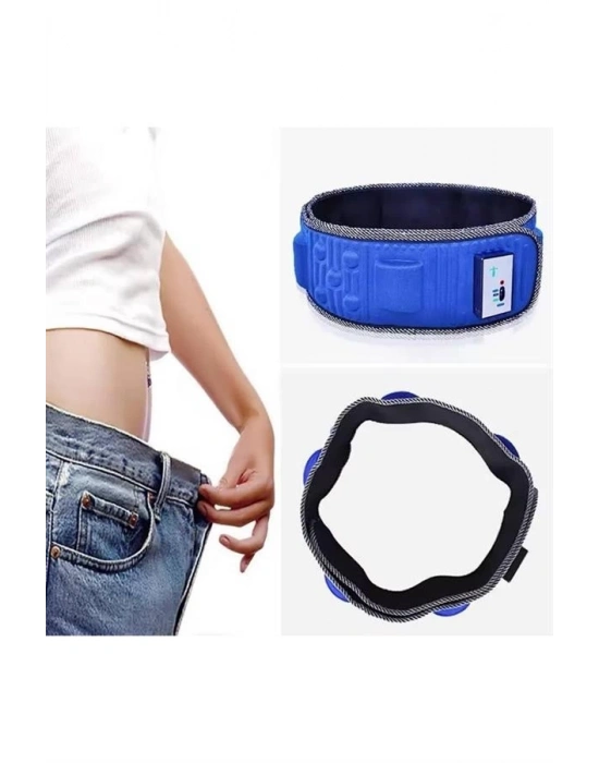 ® 5 Motorlu Titreşimli Masaj Aleti Göbek Kemeri Selülit Cihazı Eritme Zayıflama