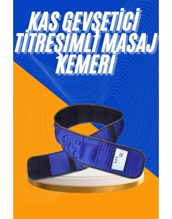 ® Zayıflama Destekli Masaj Kemeri Fişli 5 Motorlu
