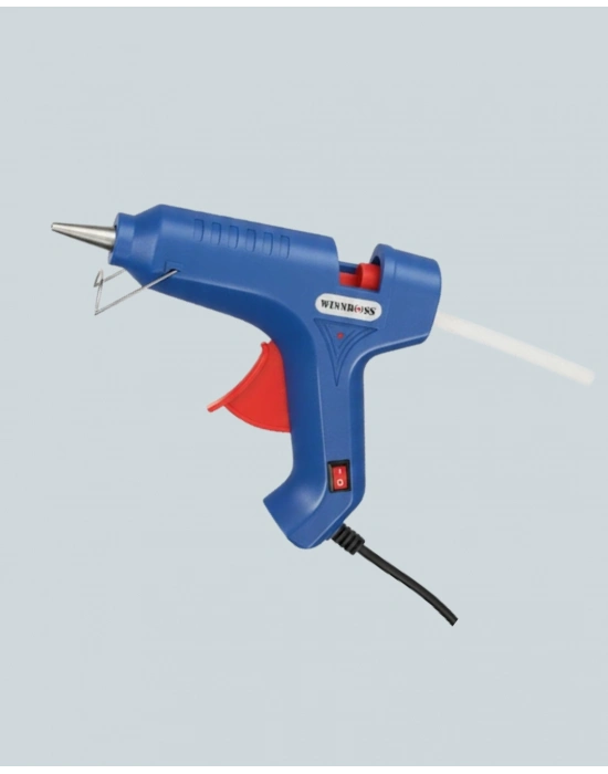 ® 5 Silikon Hediyeli 40W Sıcak Silikon Tabancası Pratik Güçlü Kullanım