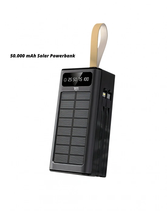® 50.000 Powerbank güneş enerjili