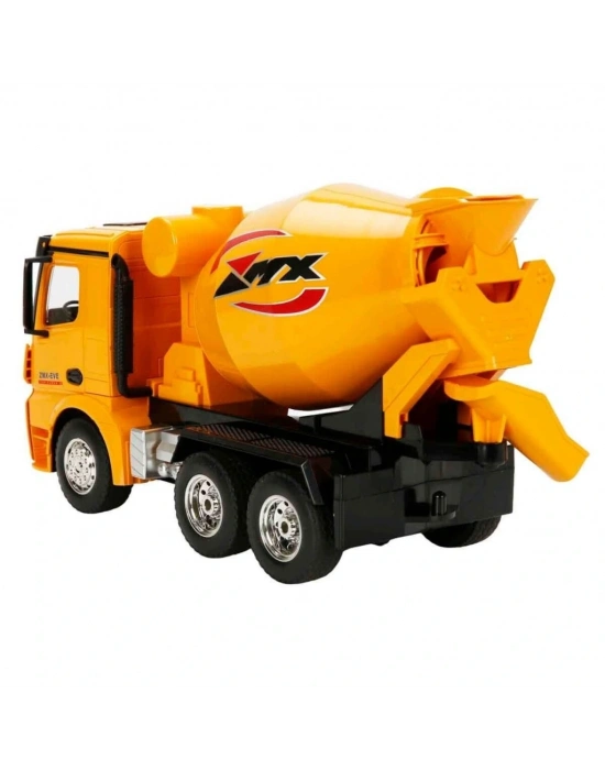 ® 5084 İŞ MAKİNESİ 1 18 BETON MİKSERİ FF 9CH 3 7V USB 2 4 GHZ SESLİ IŞI