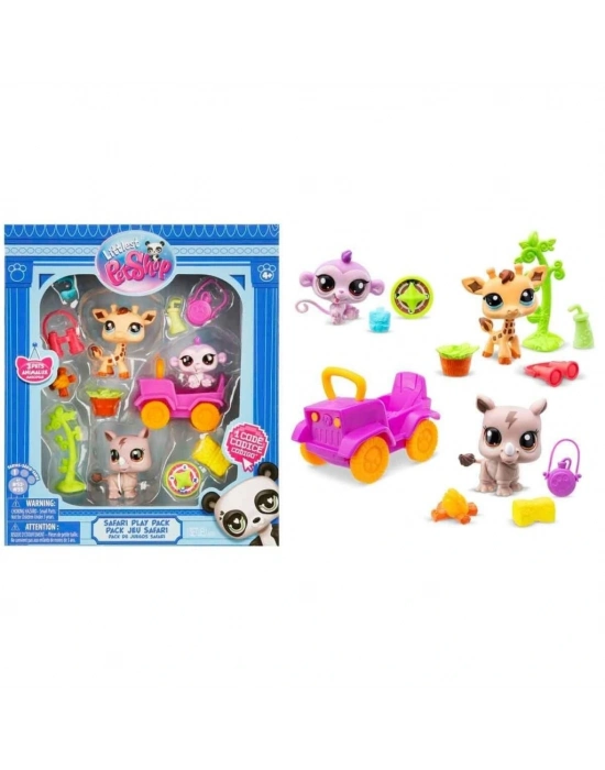 ® 5240 Littlest Pet Shop Minişler Safari Oyun Seti S1 -