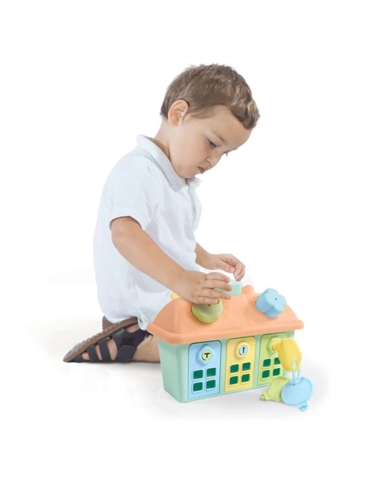 ® 5297 Mutlu Bultak Ev Kilitli Kapı -Dolu Oyuncak