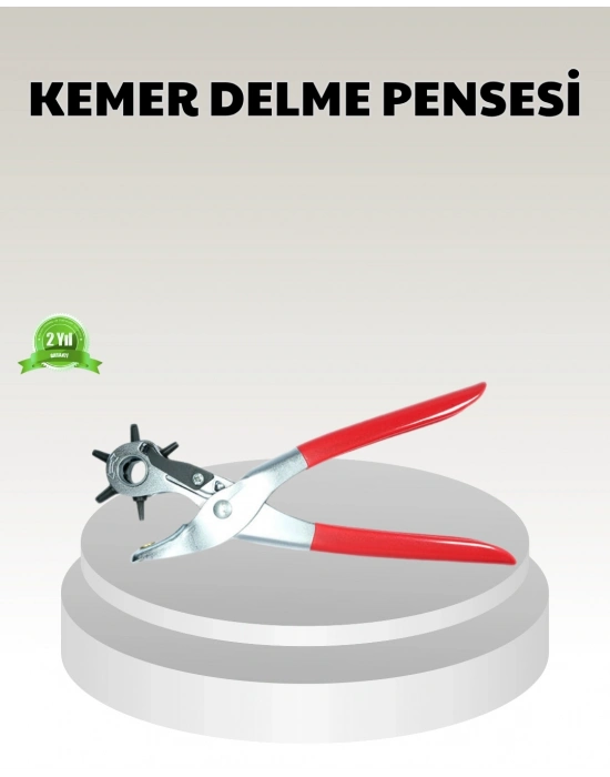 6 Başlıklı Kemer Delme Pense Paslanmaz Çelik Çok Amaçlı