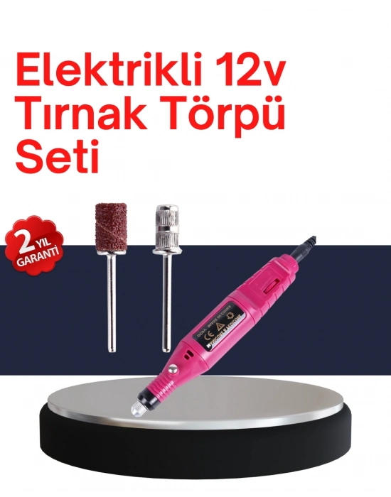 ® 6 Uçlu Elektrikli Manikür Pedikür Seti
