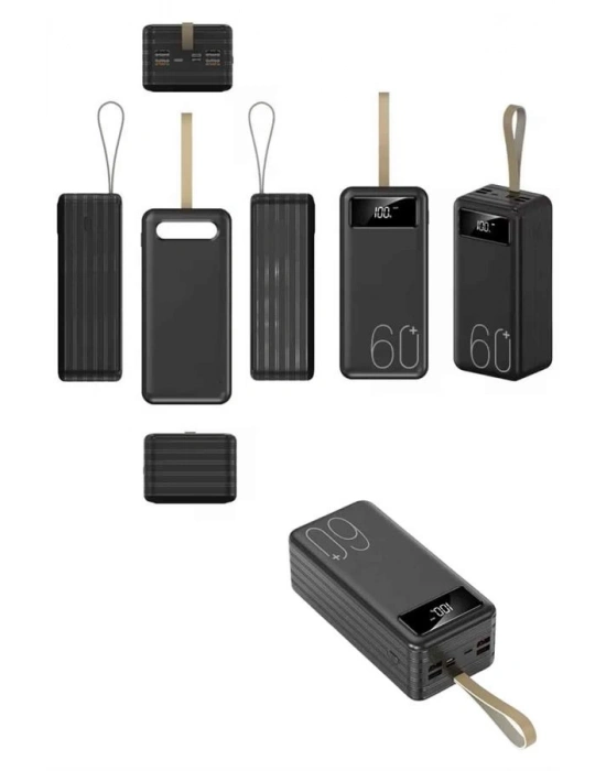 ® 60.000 Mah Hızlı powerbank