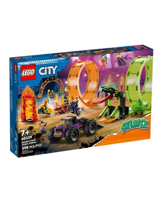 ® 60339  City - Çift Çemberli Gösteri Arenası 598 parça +7 yaş