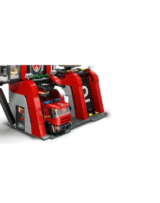 ® 60414  ® City İtfaiye Kamyon ve İtfaiye Merkezi 843 parça +6 yaş