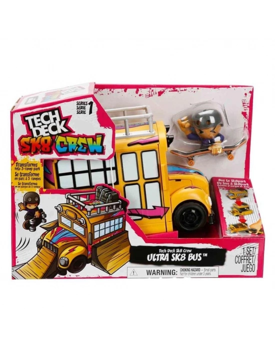 ® 6071034 Tech Deck SK8 Crew Oyun Seti