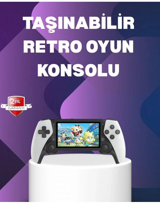 ® 64GB Hafızalı Emülatör Destekli Oyun Konsolu