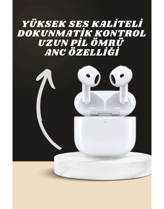 ® 7 Kordonlu Akıllı Saat Ve 3.Nesil Kulaklık Dokunmatik Ekran Sesli Görüşme Yapabilen