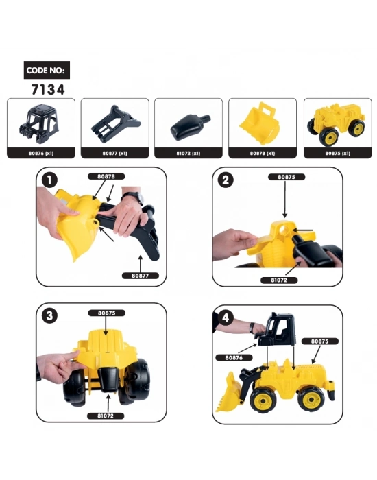 ® 7134 Dev Dozer -Dolu Oyuncak