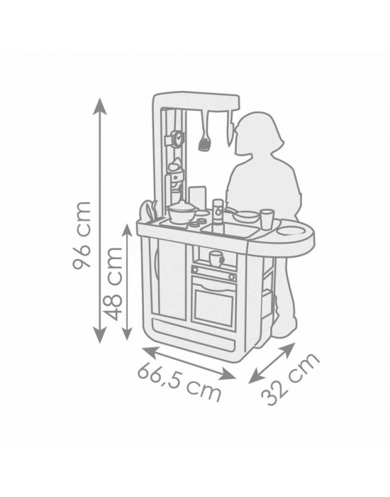 ® 7600310914 Smoby Cherry Kitchen Mutfak Oyun Seti
