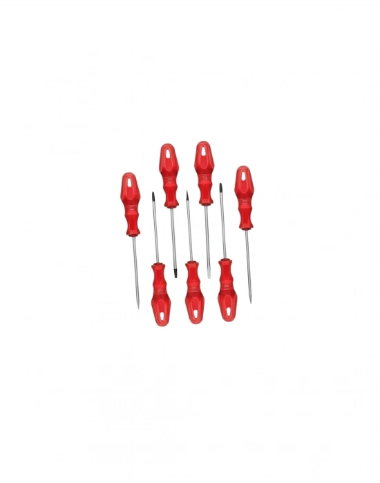 ® 7li Tornavida Seti Düz ve Yıldız Uçlu Çok Amaçlı Kullanım