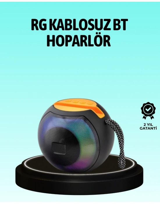 ® 8 Saat Çalma Süreli Taşınabilir Bluetooth Hoparlör