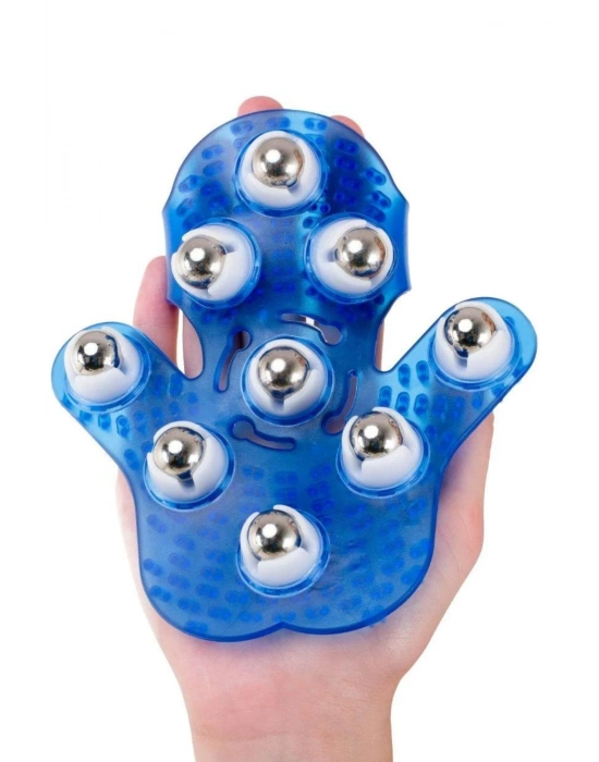 ® 9 Bilyeli Masaj Eldiveni Giyilebilir Plastik Vücut Sıkılaştırıcı