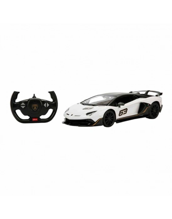 ® 96010 Uzaktan Kumandalı Lamborghini Aventador SVJ Işıklı Araba 34 cm -