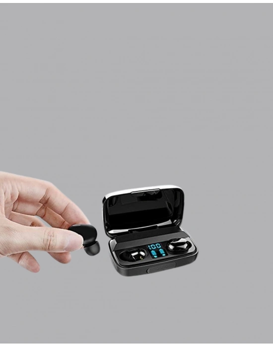 ® A10s Kablosuz Bluetooth Kulaklık – 1800mAh Powerbank, Otomatik Eşleşme, iOS/Android Uyumlu