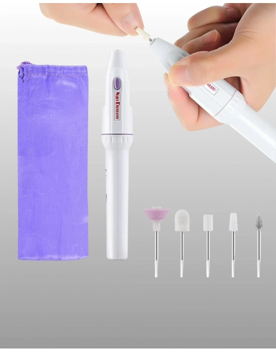 ® ABS Gövdeli Sessiz Tırnak Matkap Seti – Ayarlanabilir Hız ve Uzun Ömürlü Kullanım