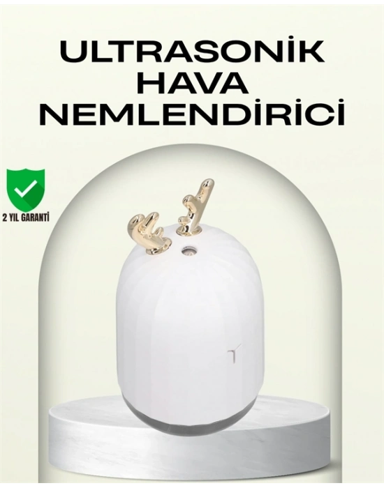 ® ABS+PP Malzemeli Taşınabilir 220 ml USB Mist Nemlendirici