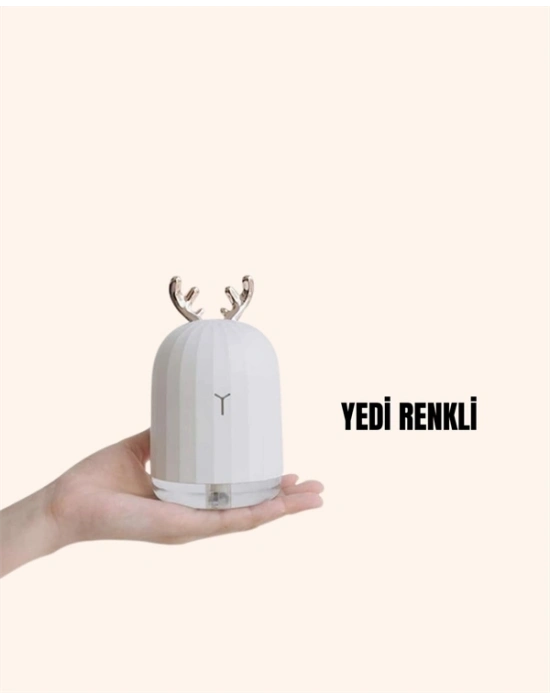 ® ABS+PP Malzemeli Taşınabilir 220 ml USB Mist Nemlendirici