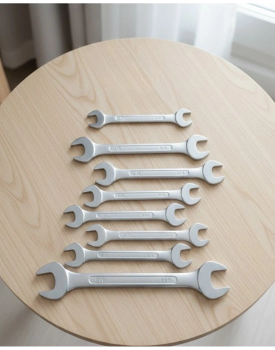 ® Açık Ağız Kombine Anahtar Seti 8 Ölçü Dayanıklı Yapı