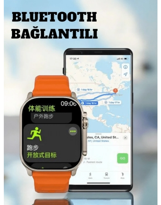 ® Adımsayar, Uyku Takibi ve Spor Kalori Hesaplama Akıllı Saat