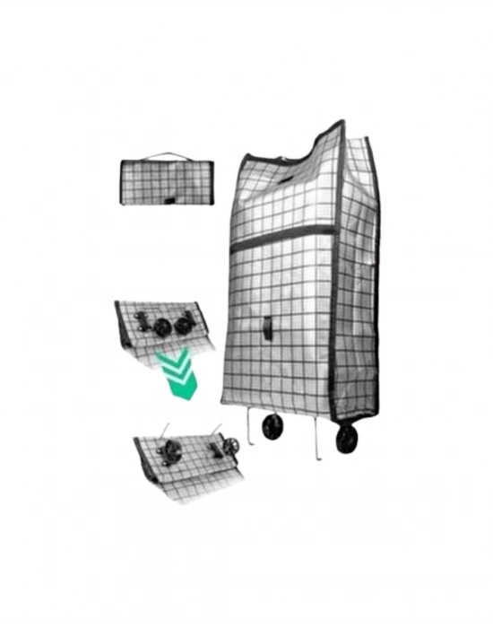 ® Ağır Yük Taşımaya Uygun Tekerlekli Market ve Pazar Çantası