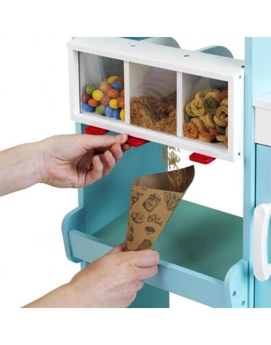 ® Ahşap Süpermarket Oyun Seti