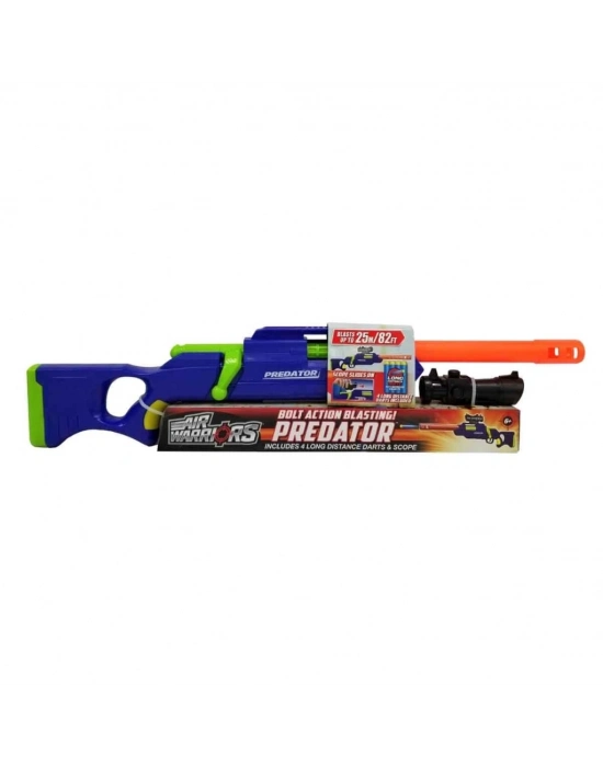 ®  Air Warriors Predator 4 Mermili Sünger Dart Atan Silah