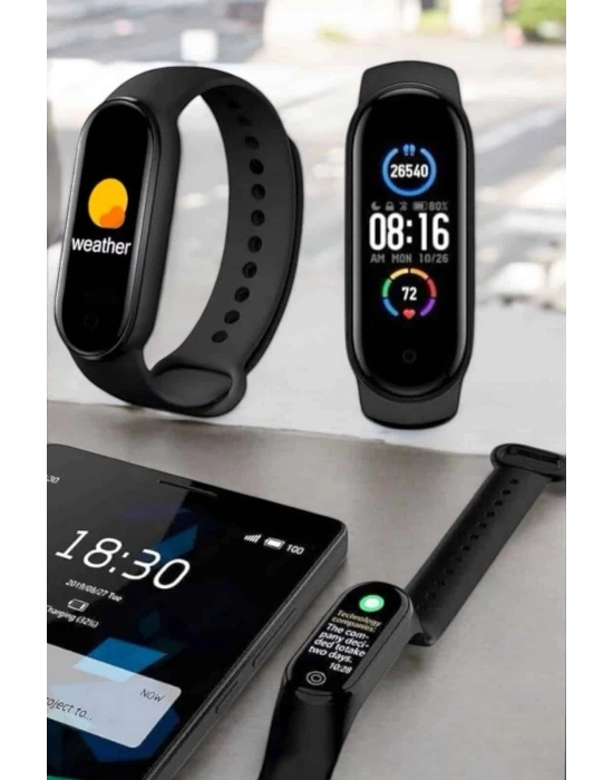 ® Akıllı Bileklik Fitness ve Sağlık İçin Akıllı Bileklik Adım Sayar, Kalp Atışı, Uyku İzleme