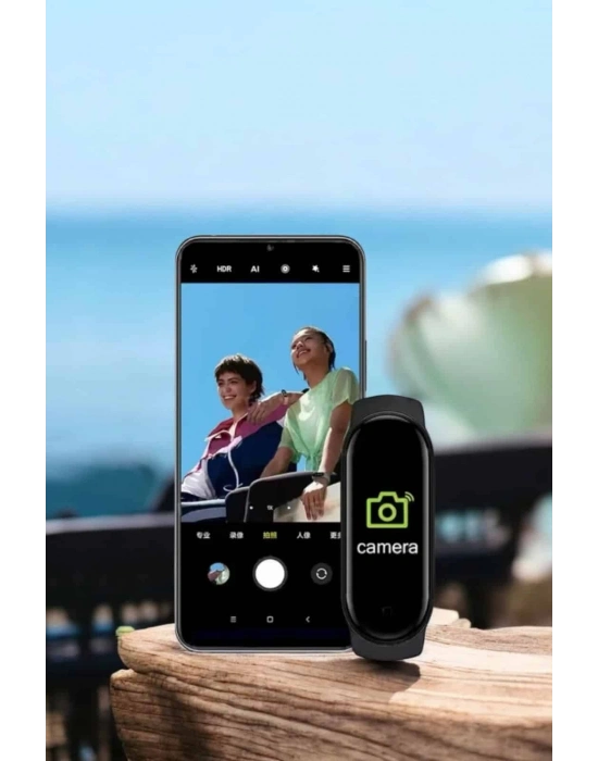 ® Akıllı Bileklik Su Geçirmez Bileklik, Uzun Pil Ömrü ve Hızlı Şarj Özelliği