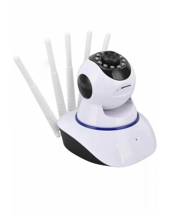 Akıllı Gece Görüşlü Sensörlü Wifi Kamera Telefondan Takip Edilebilir