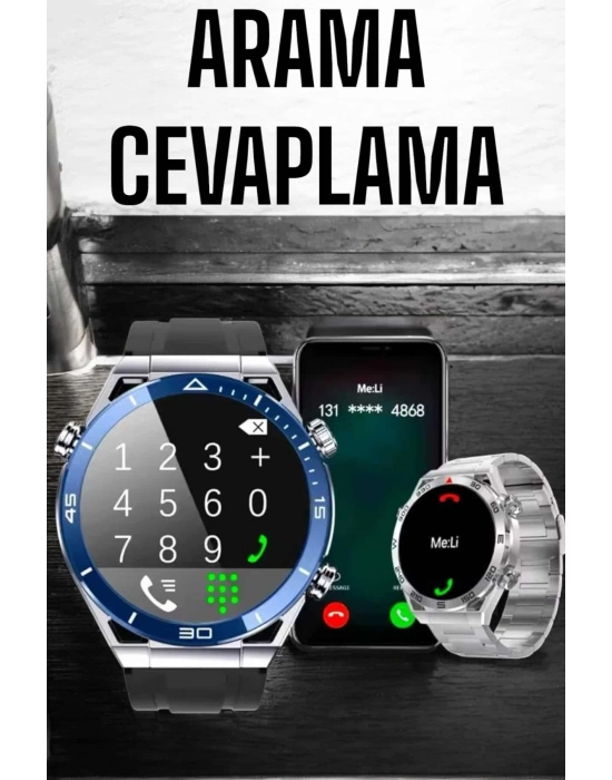 ® Akıllı Saat 2024 Model Arama Cevaplayan Uyku ve Sağlık Takibi