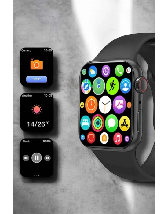 ® Akıllı Saat 44mm Çelik Kasa, OLED Ekran ve Gelişmiş Sağlık Takibi