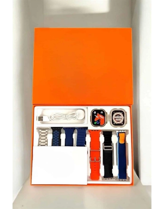 ® Akıllı Saat 7 Kordonlu Metal,Plastik Ve Hasır Kordon Seçeneği