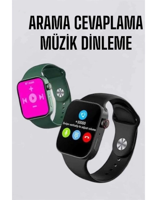 Akıllı Saat Amoled Ekran GPS ve Uyku Takibi Bluetooth Bağlantılı
