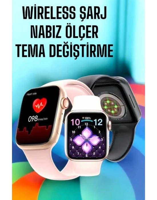 ® Akıllı Saat Amoled Ekran GPS ve Uyku Takibi Bluetooth Bağlantılı