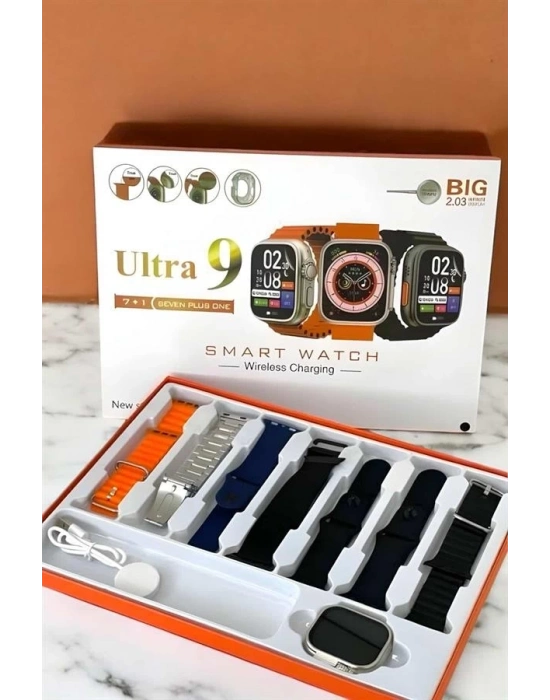 ® Akıllı Saat Android Ve İOS Uyumlu Arama Cevaplayan Dokunmatik Ekran