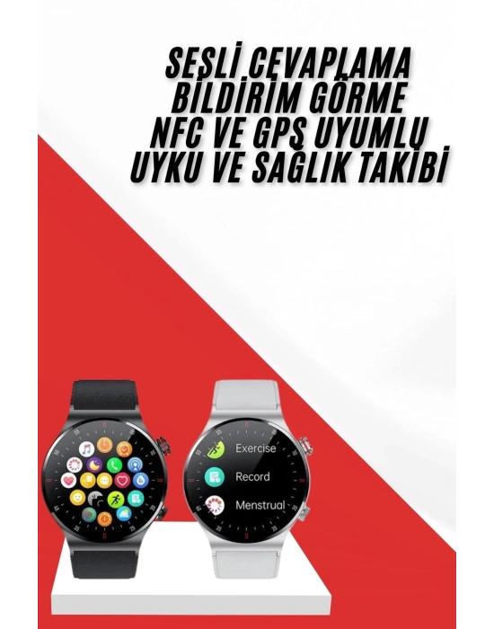 ® Akıllı Saat Arama Cevaplama Müzik Dinleme GPS Takibi