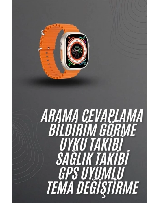 ® Akıllı Saat Arama Cevaplayan Bildirim Görme Yeni Nesil Bluetooth Bağlantılı