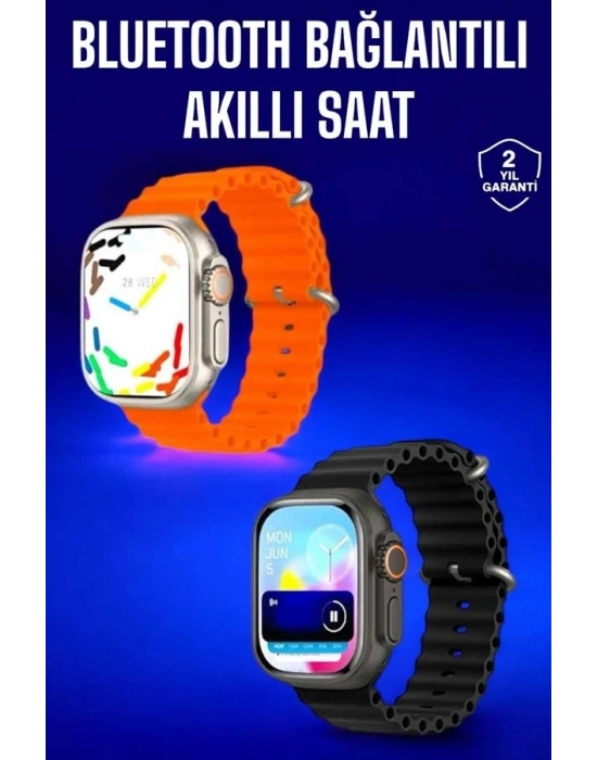 ® Akıllı Saat Arama Cevaplayan Bildirim Görme Yeni Nesil Bluetooth Bağlantılı