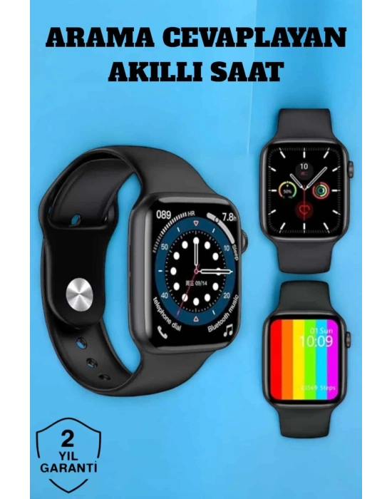 ® Akıllı Saat Bluetooth Bağlantı ve 24 Saat Sağlık İzleme GPS Arama Cevaplama