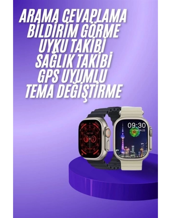 ® Akıllı Saat Bluetooth Bağlantılı Uyku ve Sağlık Takibi