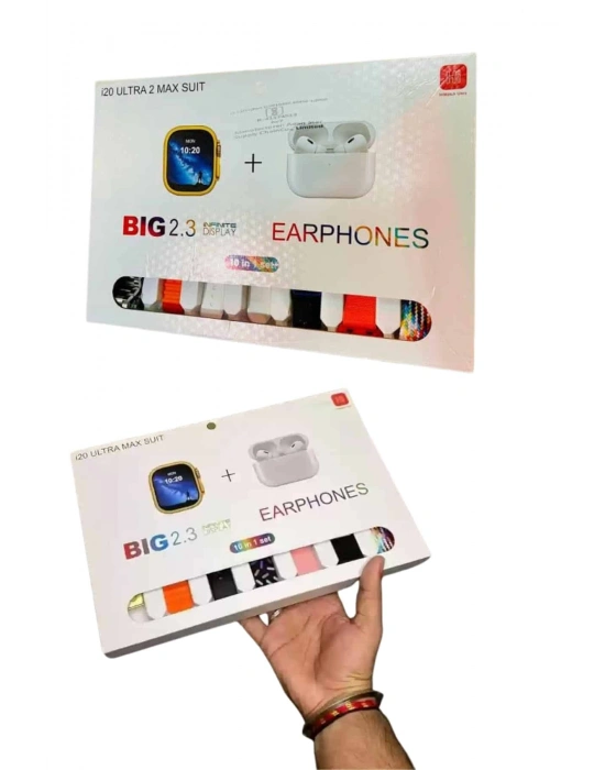 ® Akıllı Saat Bluetooth Kulaklık Adımsayar Sağlık Takibi Çağrı Cevaplama