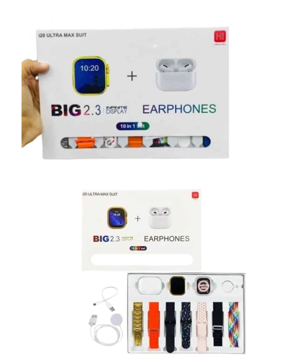 ® Akıllı Saat Bluetooth Kulaklık Hediyeli Bildirim Görme Sesli Görüşme Çoklu Kordon