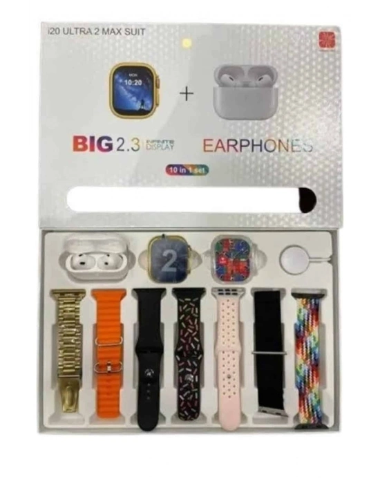 ® Akıllı Saat Bluetooth Kulaklık Hediyeli Bildirim Görme Sesli Görüşme Çoklu Kordon