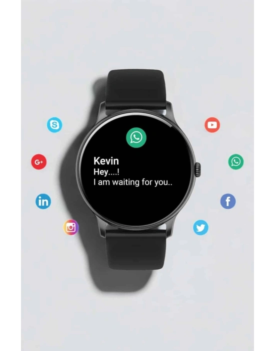 ® Akıllı Saat Çok Fonksiyonlu Sesli Görüşme NFC Uyumlu Amoled Ekran